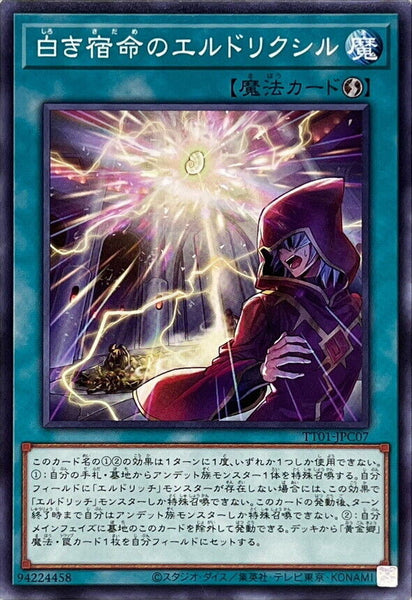 TT01-JPC07 - Yugioh - Japanese - Eldlixir of White Destiny - Common