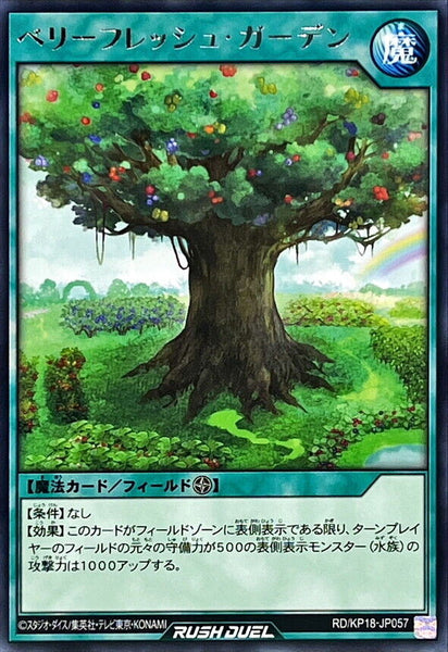 RD-KP18-JP057 - Yugioh - Japanese - Berry Fresh Garden - Rare