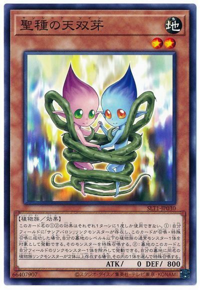 SLT1-JP030 - Yugioh - Japanese - Sunseed Twin - Common