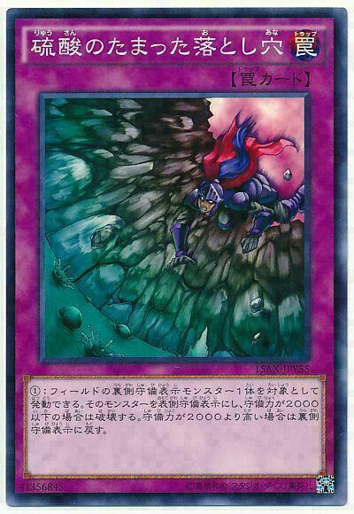 15AX-JPY55 - Yugioh - Japanese - Acid Trap Hole - Common